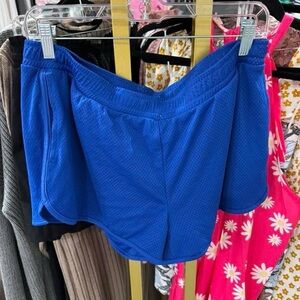 Blue Women's Athletic Shorts